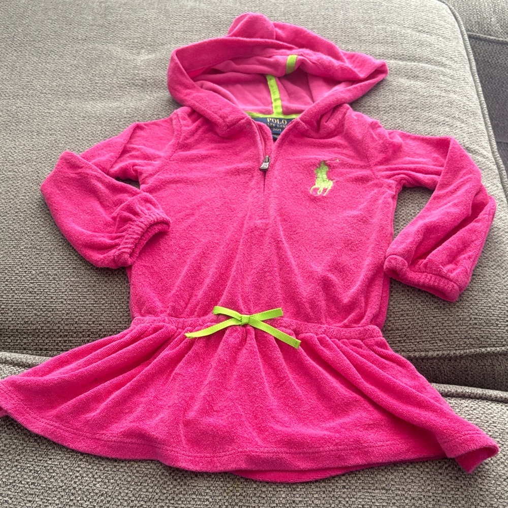 Polo Ralph Lauren swim wear cover up 2T